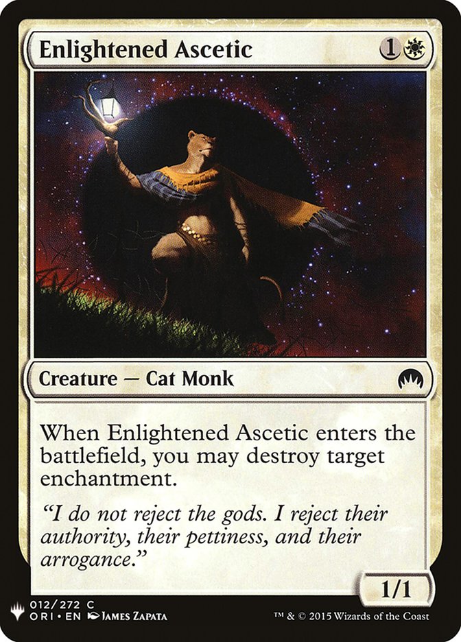 Enlightened Ascetic [Mystery Booster] | Rook's Games and More