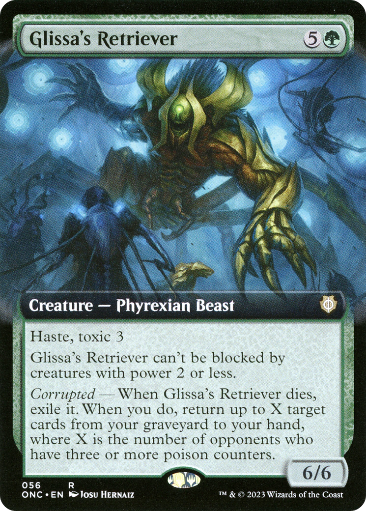 Glissa's Retriever (Extended Art) [Phyrexia: All Will Be One Commander] | Rook's Games and More