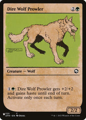 Dire Wolf Prowler (Showcase) [The List] | Rook's Games and More