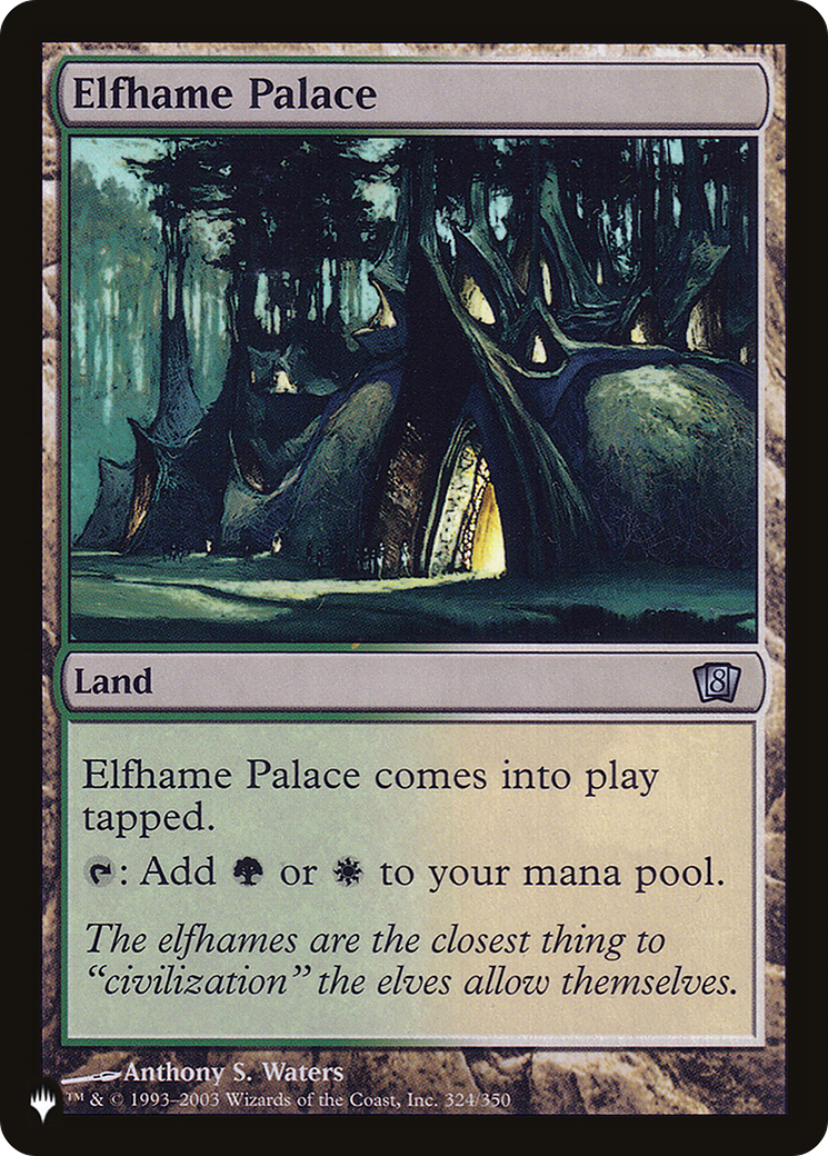 Elfhame Palace [The List Reprints] | Rook's Games and More