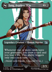 Fang, Fearless l'Cie (Borderless) (Surge Foil) [FINAL FANTASY] | Rook's Games and More