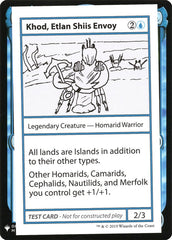 Khod, Etlan Shiis Envoy [Mystery Booster Playtest Cards]
