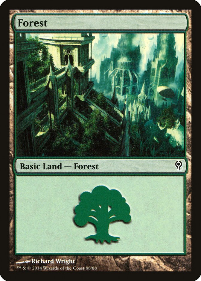 Forest (88) [Duel Decks: Jace vs. Vraska] | Rook's Games and More