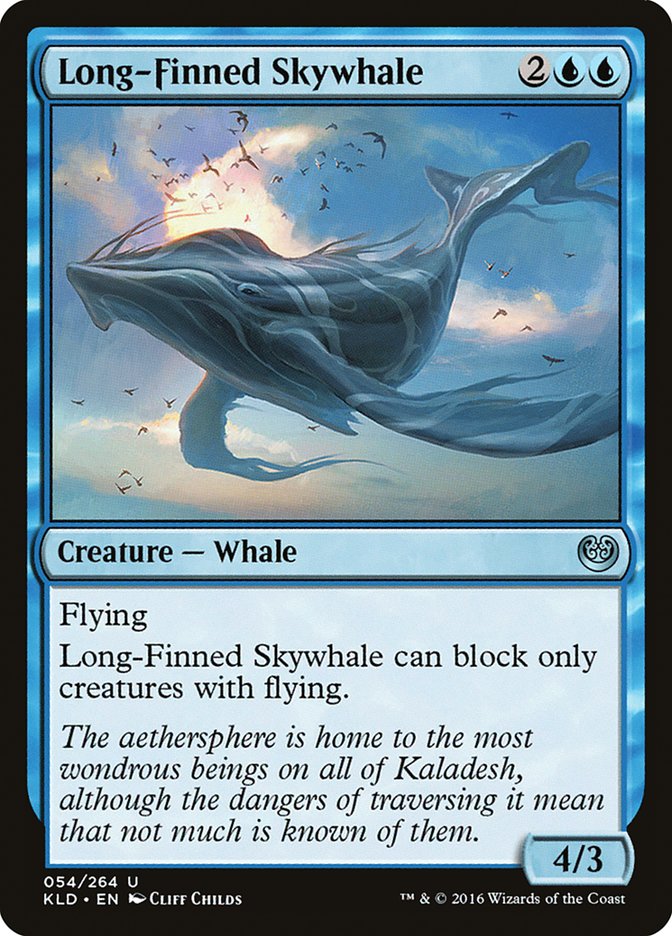 Long-Finned Skywhale [Kaladesh] | Rook's Games and More