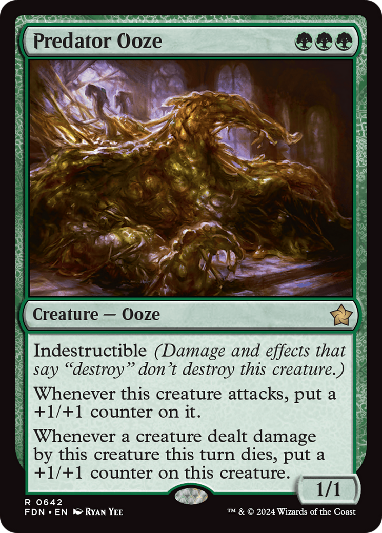 Predator Ooze [Foundations] | Rook's Games and More