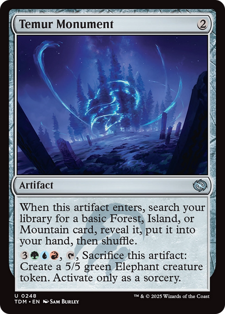 Temur Monument [Tarkir: Dragonstorm] | Rook's Games and More