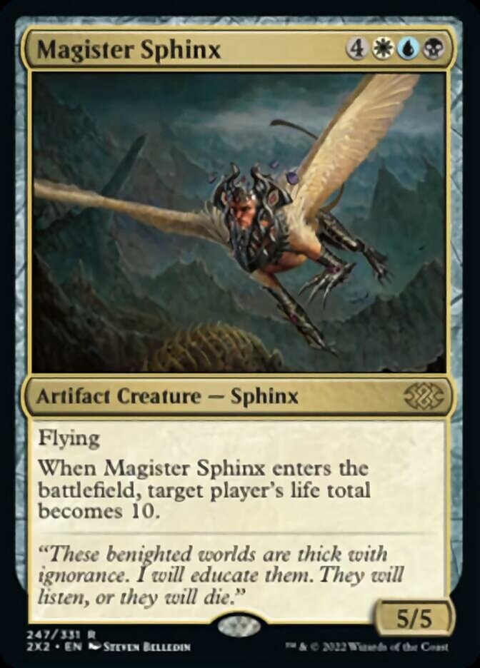 Magister Sphinx [Double Masters 2022] | Rook's Games and More