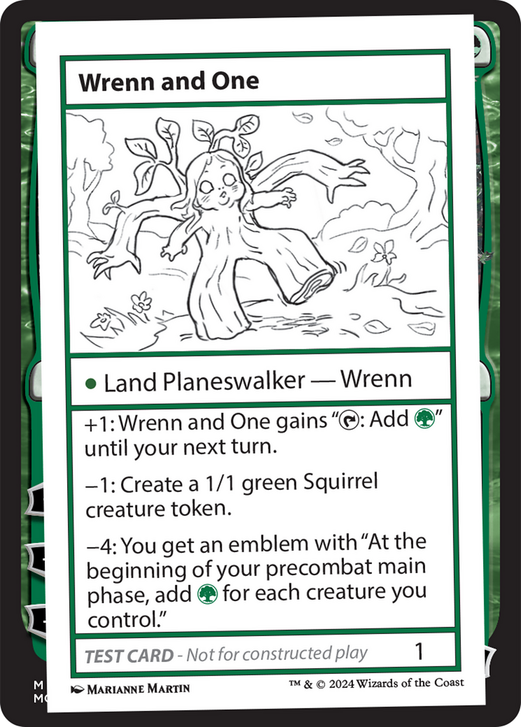 Wrenn and One [Mystery Booster 2 Playtest Cards] | Rook's Games and More