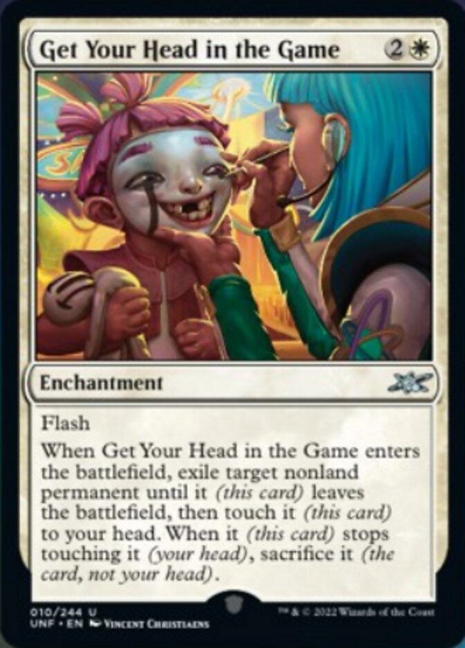 Get Your Head in the Game [Unfinity] | Rook's Games and More