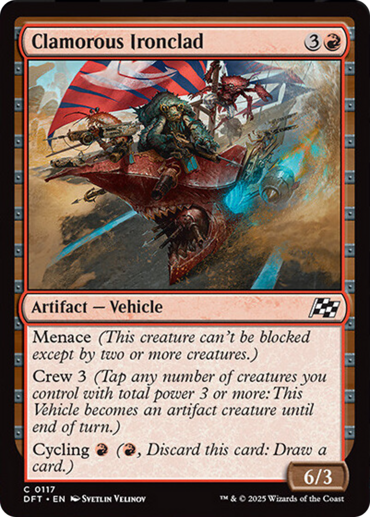 Clamorous Ironclad [Aetherdrift] | Rook's Games and More
