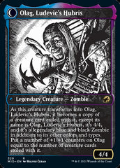 Ludevic, Necrogenius // Olag, Ludevic's Hubris (Showcase Eternal Night) [Innistrad: Midnight Hunt] | Rook's Games and More