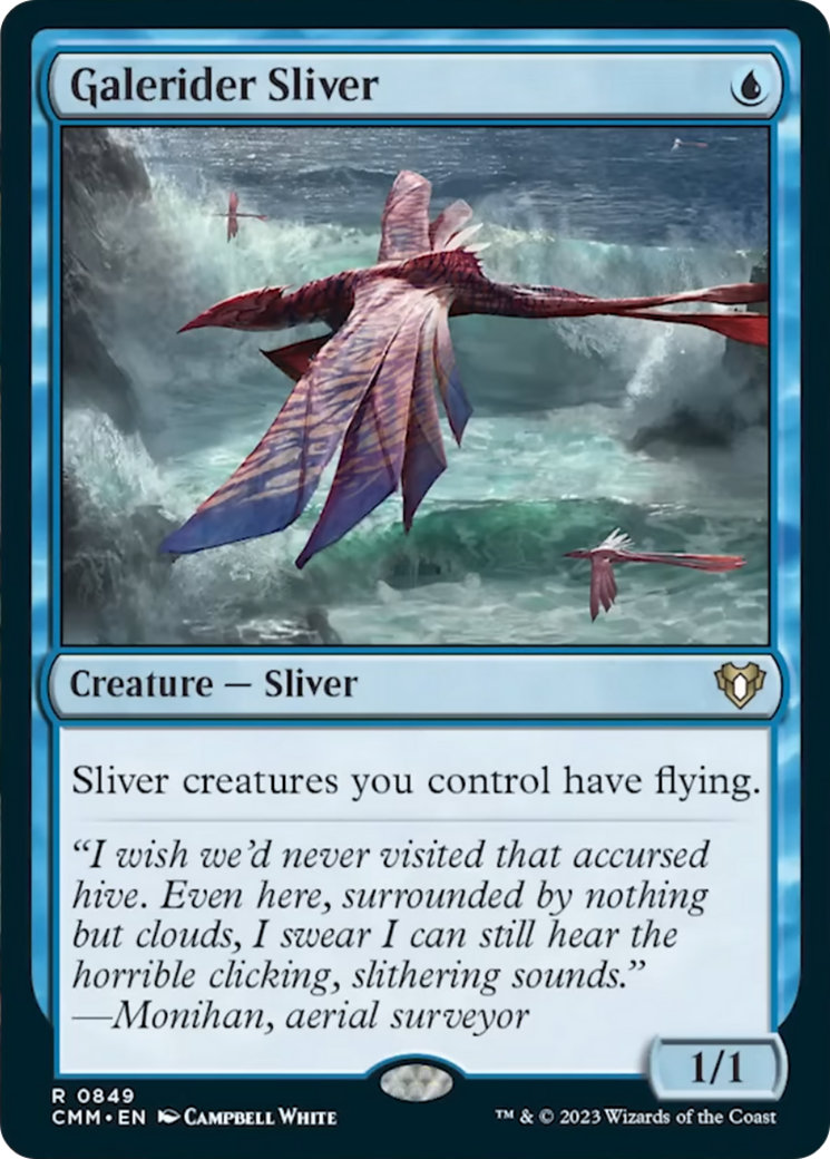 Galerider Sliver [Commander Masters] | Rook's Games and More