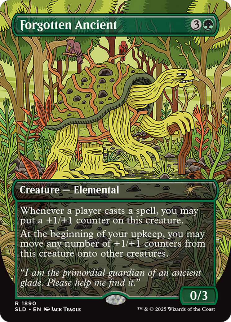 Forgotten Ancient (Rainbow Foil) [Secret Lair Drop Series] | Rook's Games and More
