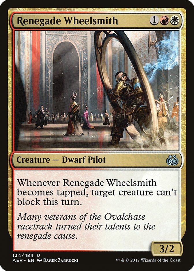 Renegade Wheelsmith [Aether Revolt] | Rook's Games and More