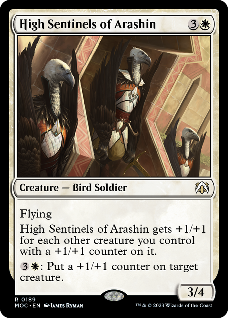 High Sentinels of Arashin [March of the Machine Commander] | Rook's Games and More