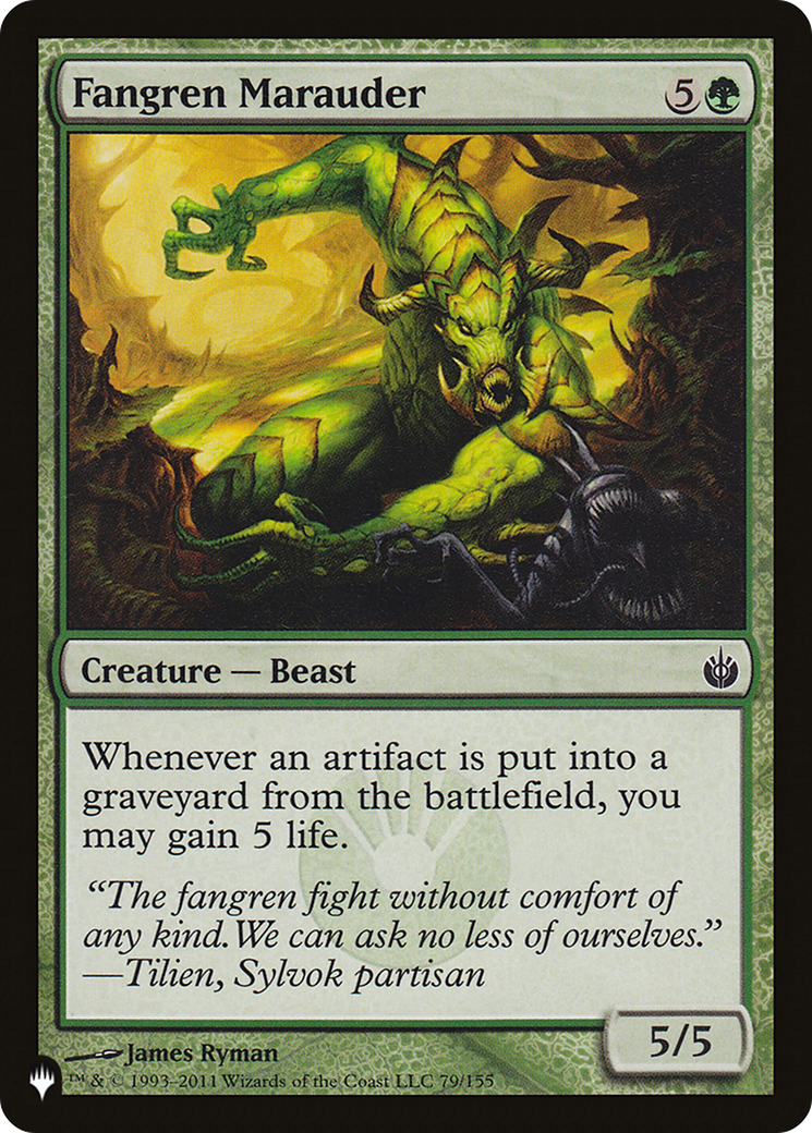 Fangren Marauder [The List] | Rook's Games and More