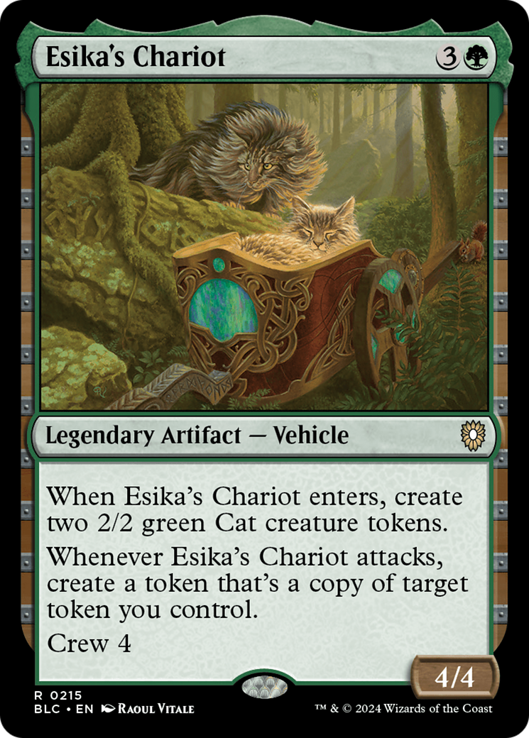 Esika's Chariot [Bloomburrow Commander] | Rook's Games and More