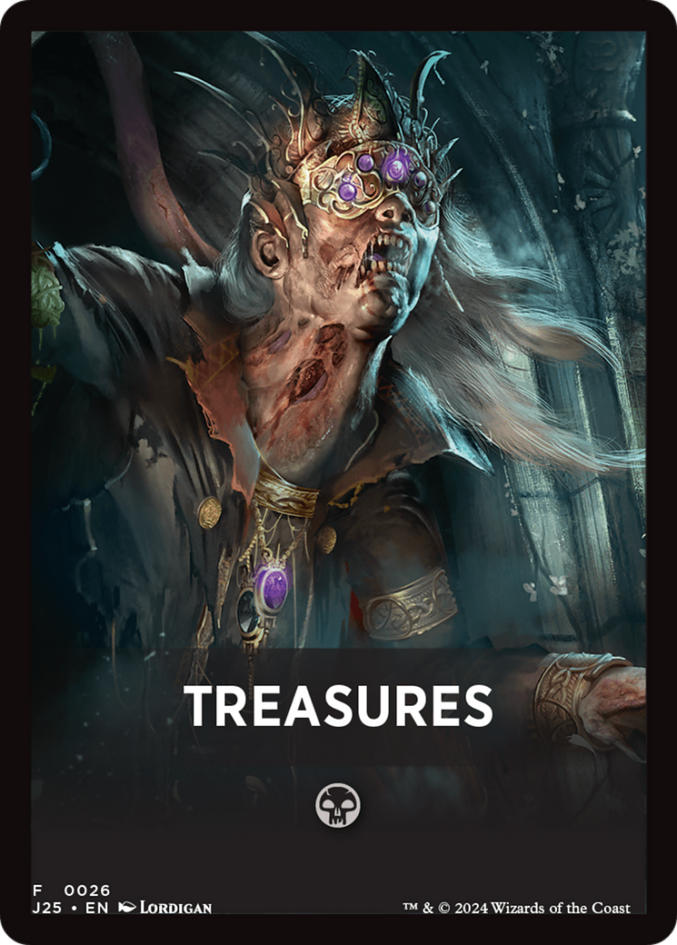 Treasures Theme Card [Foundations Jumpstart Front Cards] | Rook's Games and More