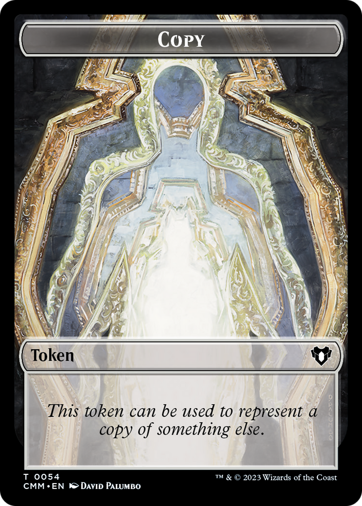 Copy (54) // Angel Double-Sided Token [Commander Masters Tokens] | Rook's Games and More