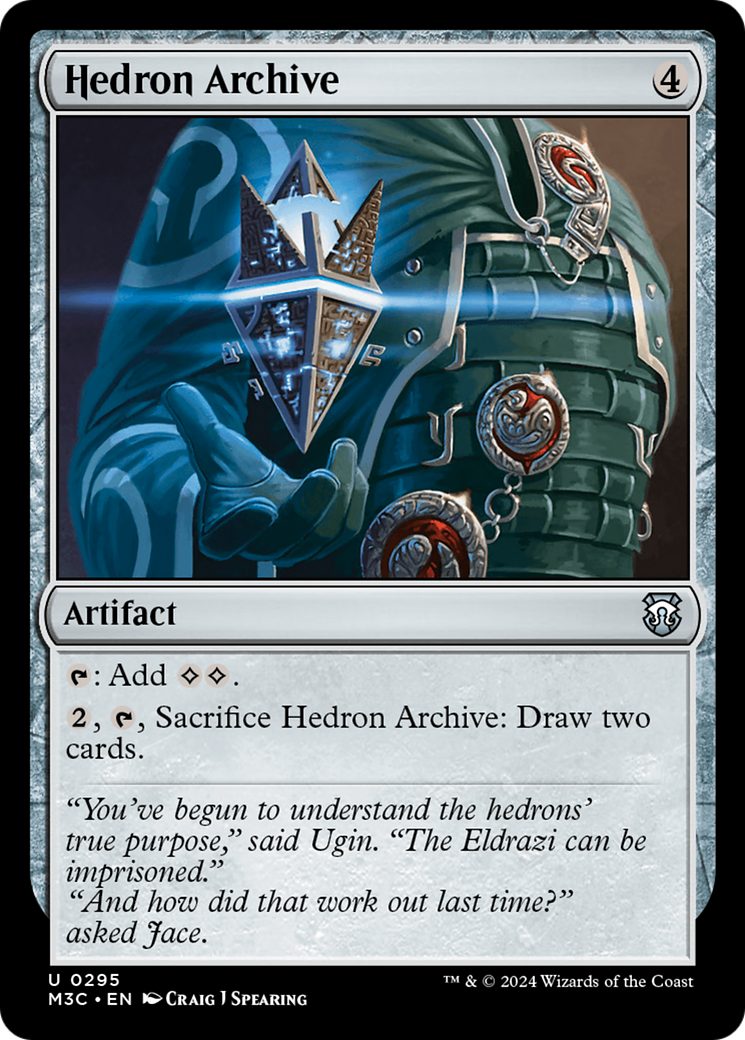 Hedron Archive (Ripple Foil) [Modern Horizons 3 Commander] | Rook's Games and More