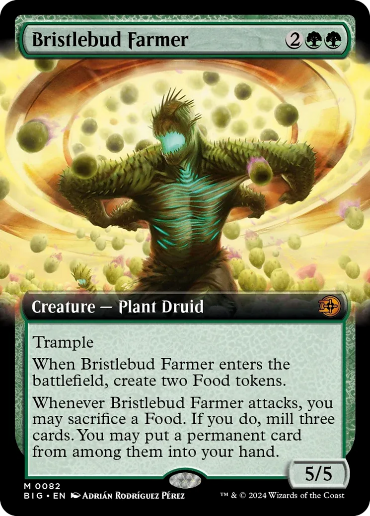 Bristlebud Farmer (Extended Art) [Outlaws of Thunder Junction: The Big Score] | Rook's Games and More