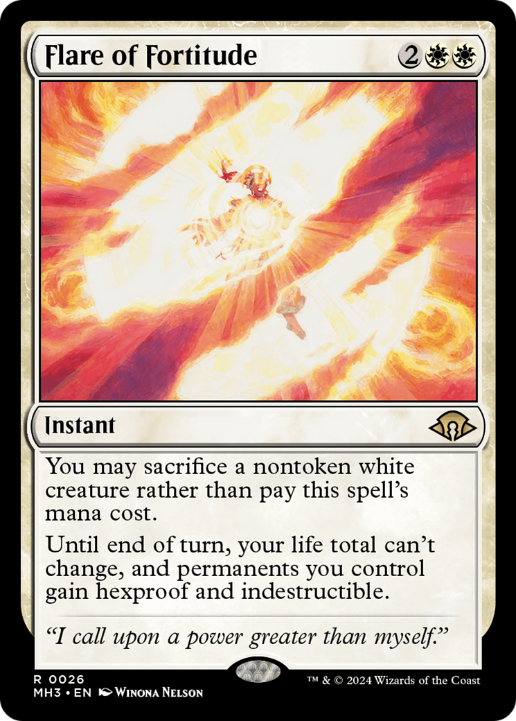 Flare of Fortitude [Modern Horizons 3] | Rook's Games and More