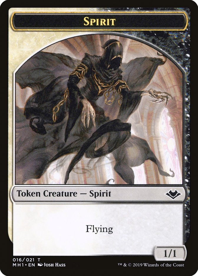 Rhino (013) // Spirit (016) Double-Sided Token [Modern Horizons Tokens] | Rook's Games and More