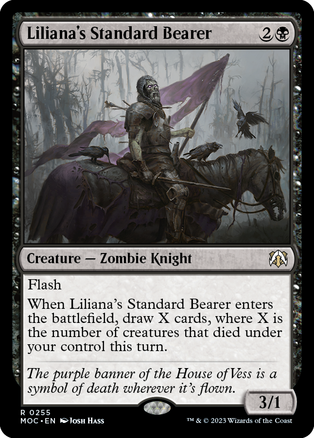 Liliana's Standard Bearer [March of the Machine Commander] | Rook's Games and More