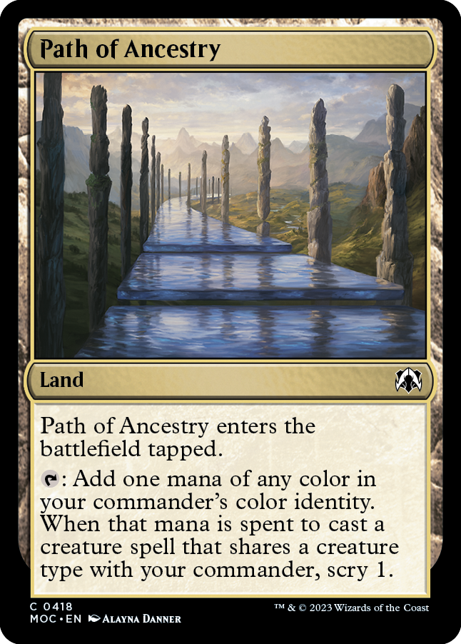 Path of Ancestry [March of the Machine Commander] | Rook's Games and More
