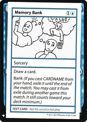 Memory Bank [Mystery Booster Playtest Cards]