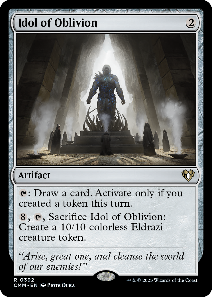 Idol of Oblivion [Commander Masters] | Rook's Games and More