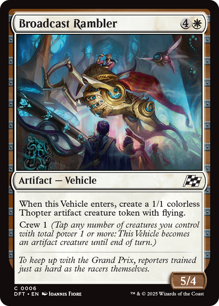 Broadcast Rambler [Aetherdrift] | Rook's Games and More