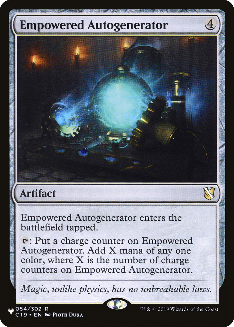 Empowered Autogenerator [The List] | Rook's Games and More