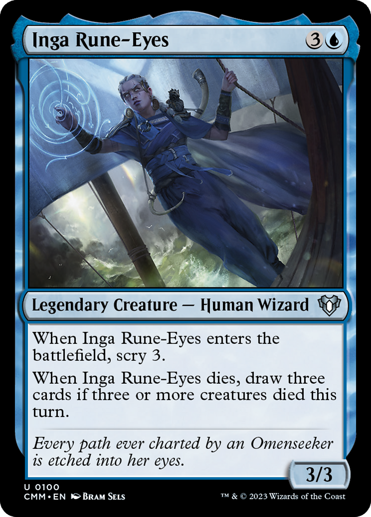 Inga Rune-Eyes [Commander Masters] | Rook's Games and More