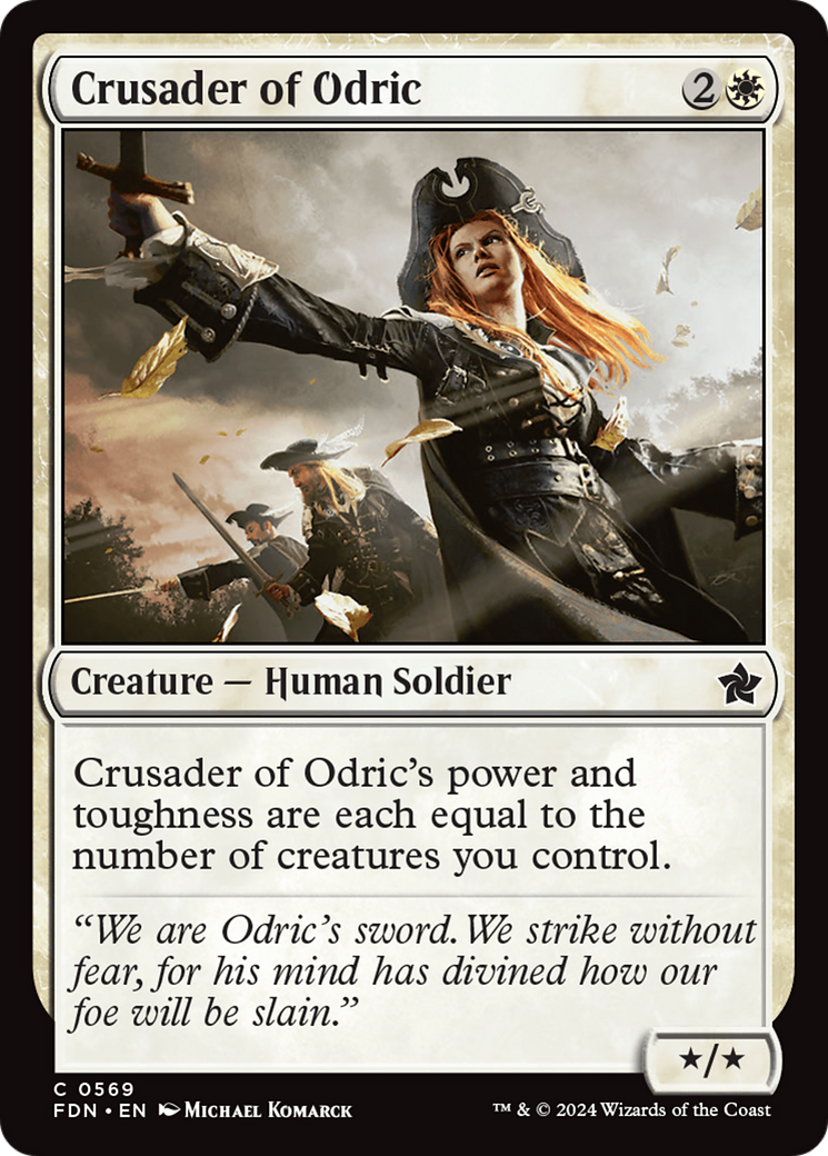 Crusader of Odric [Foundations] | Rook's Games and More