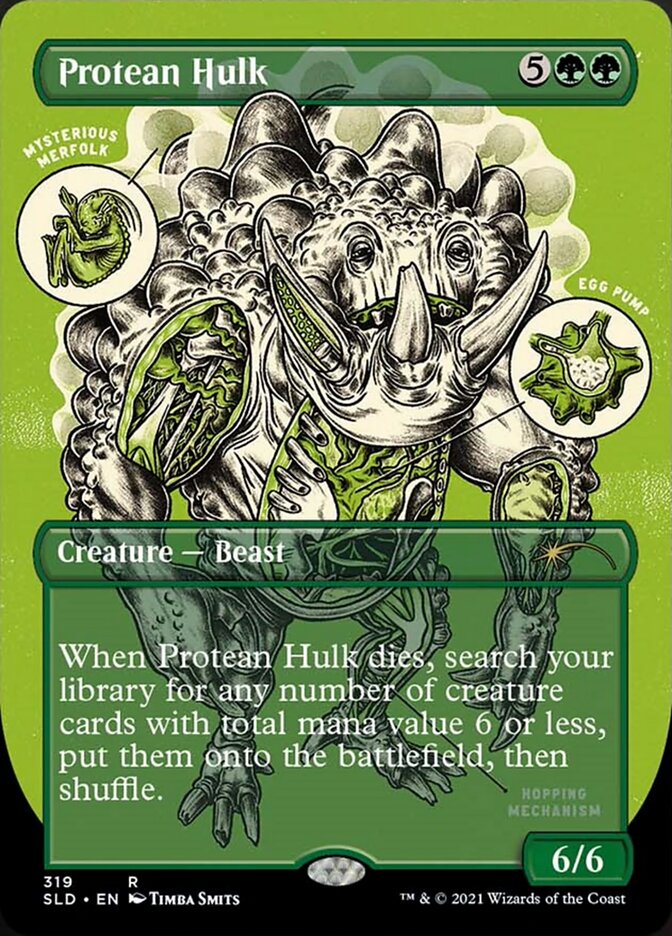 Protean Hulk (Borderless Foil Etched) [Secret Lair Drop Series] | Rook's Games and More