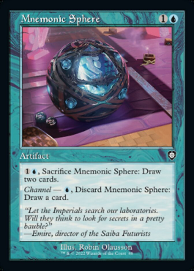 Mnemonic Sphere (Retro) [The Brothers' War Commander] | Rook's Games and More