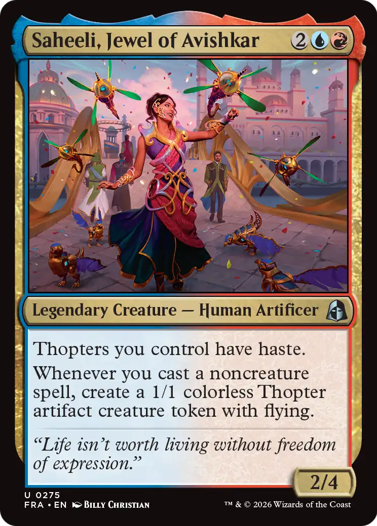 Saheeli, Jewel of Avishkar [Reality Fracture] | Rook's Games and More