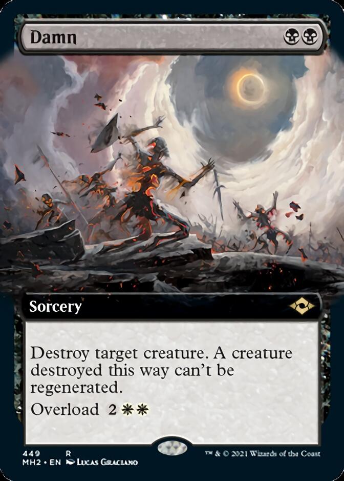 Damn (Extended Art) [Modern Horizons 2] | Rook's Games and More