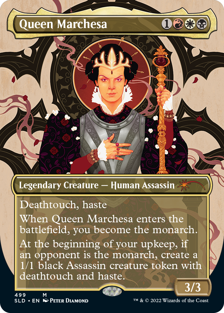 Queen Marchesa (Borderless) [Secret Lair Drop Series] | Rook's Games and More