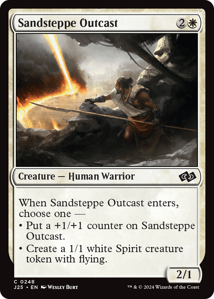 Sandsteppe Outcast [Foundations Jumpstart] | Rook's Games and More