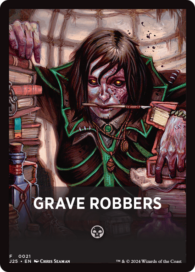 Grave Robbers Theme Card [Foundations Jumpstart Front Cards] | Rook's Games and More