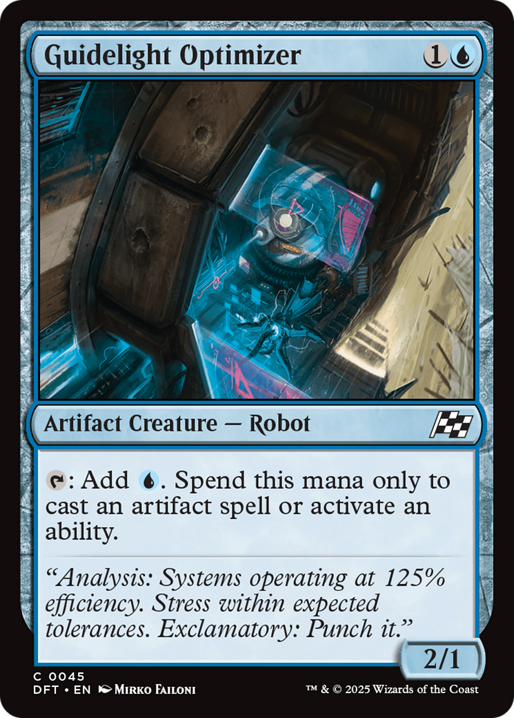 Guidelight Optimizer [Aetherdrift] | Rook's Games and More