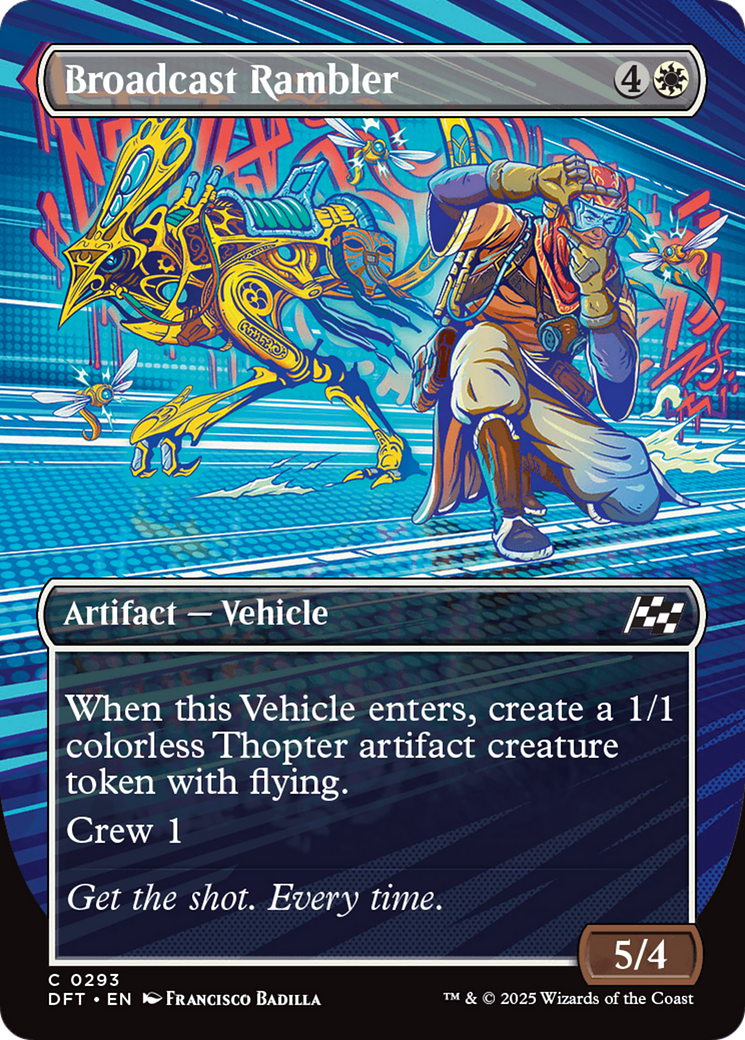 Broadcast Rambler (Borderless) [Aetherdrift] | Rook's Games and More