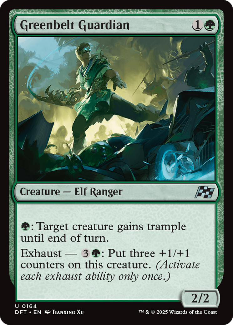 Greenbelt Guardian [Aetherdrift] | Rook's Games and More