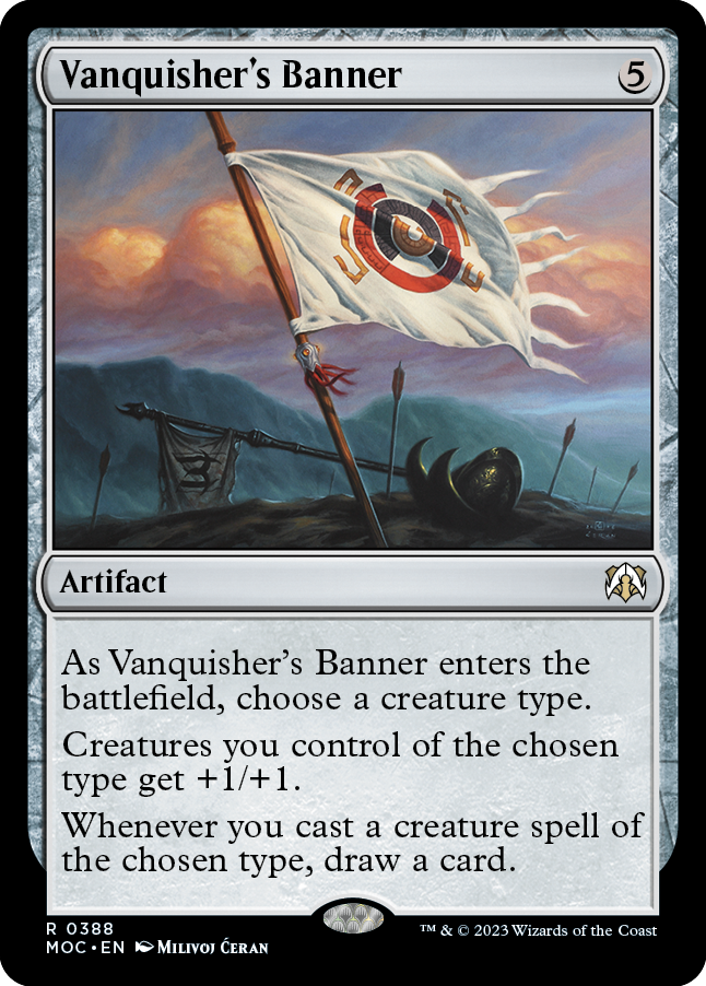 Vanquisher's Banner [March of the Machine Commander] | Rook's Games and More