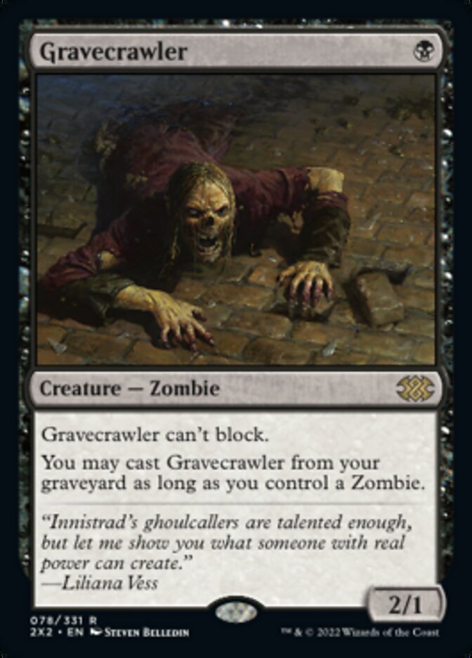 Gravecrawler [Double Masters 2022] | Rook's Games and More