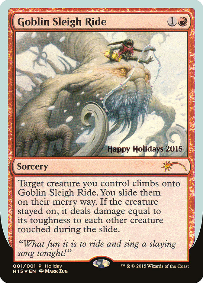 Goblin Sleigh Ride [Happy Holidays] | Rook's Games and More