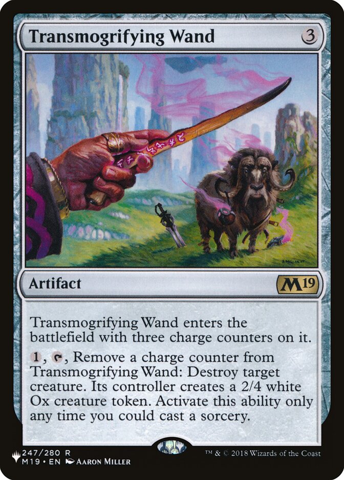 Transmogrifying Wand [The List] | Rook's Games and More