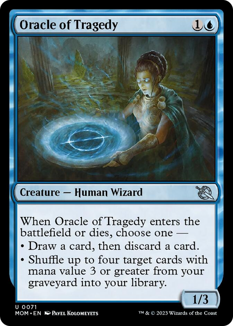 Oracle of Tragedy [March of the Machine] | Rook's Games and More